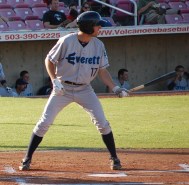 Chris Taylor Everett AquaSox batting