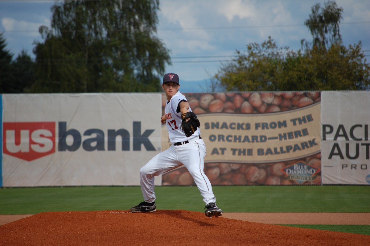 Chris Stratton first professional pitch Salem-Keizer Volcanoes San Francisco Giants