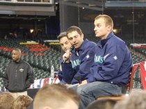 Kyle Seager and Dustin Ackley at Mariners Fan Fest