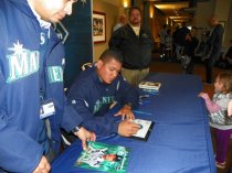 Felix Signing autographs at Fan Fest